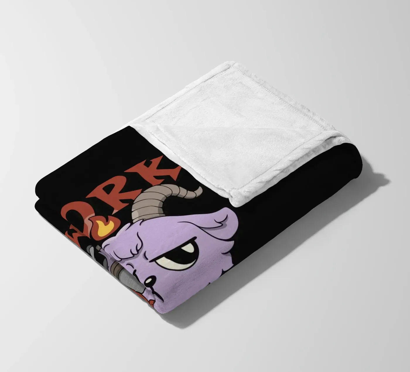 Work from Hell fleecedeken van Loobs