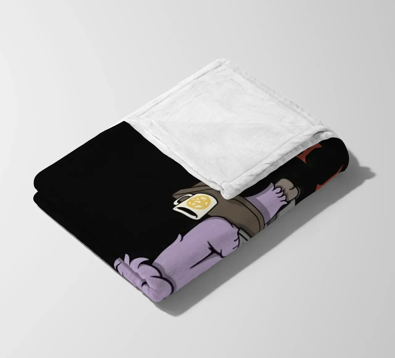 Work from Hell fleece blanket by Loobs