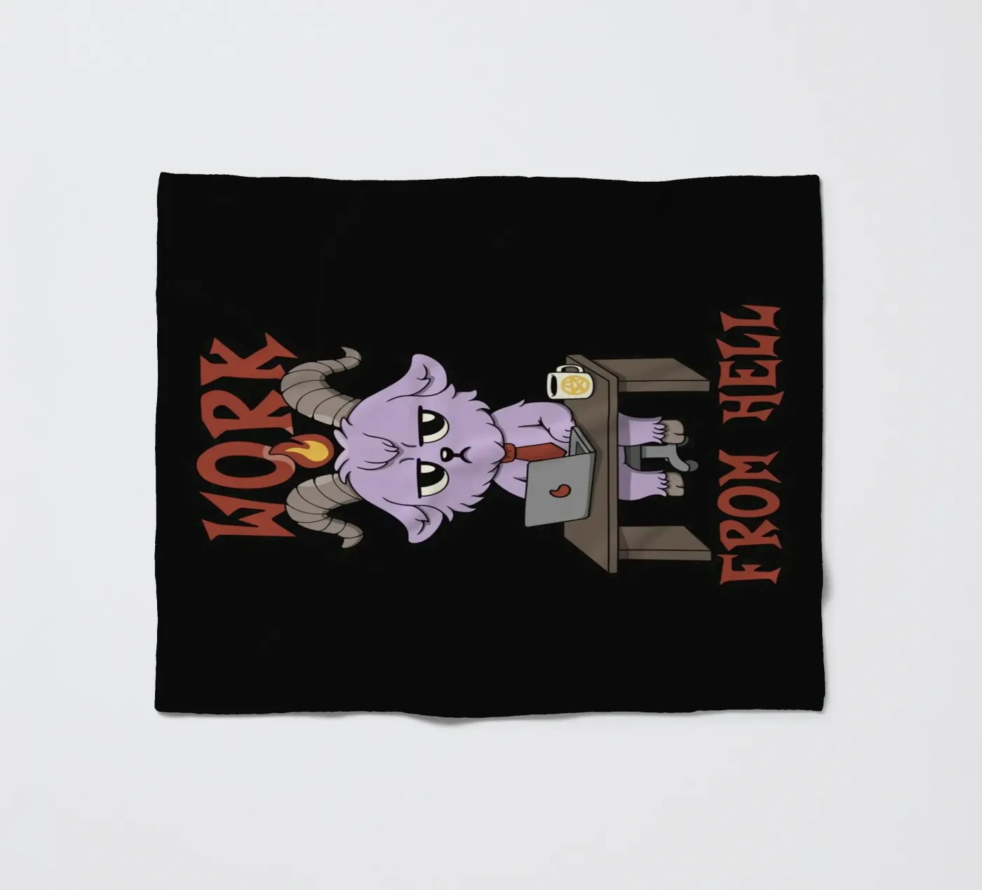 Work from Hell Fleecedecke von Loobs