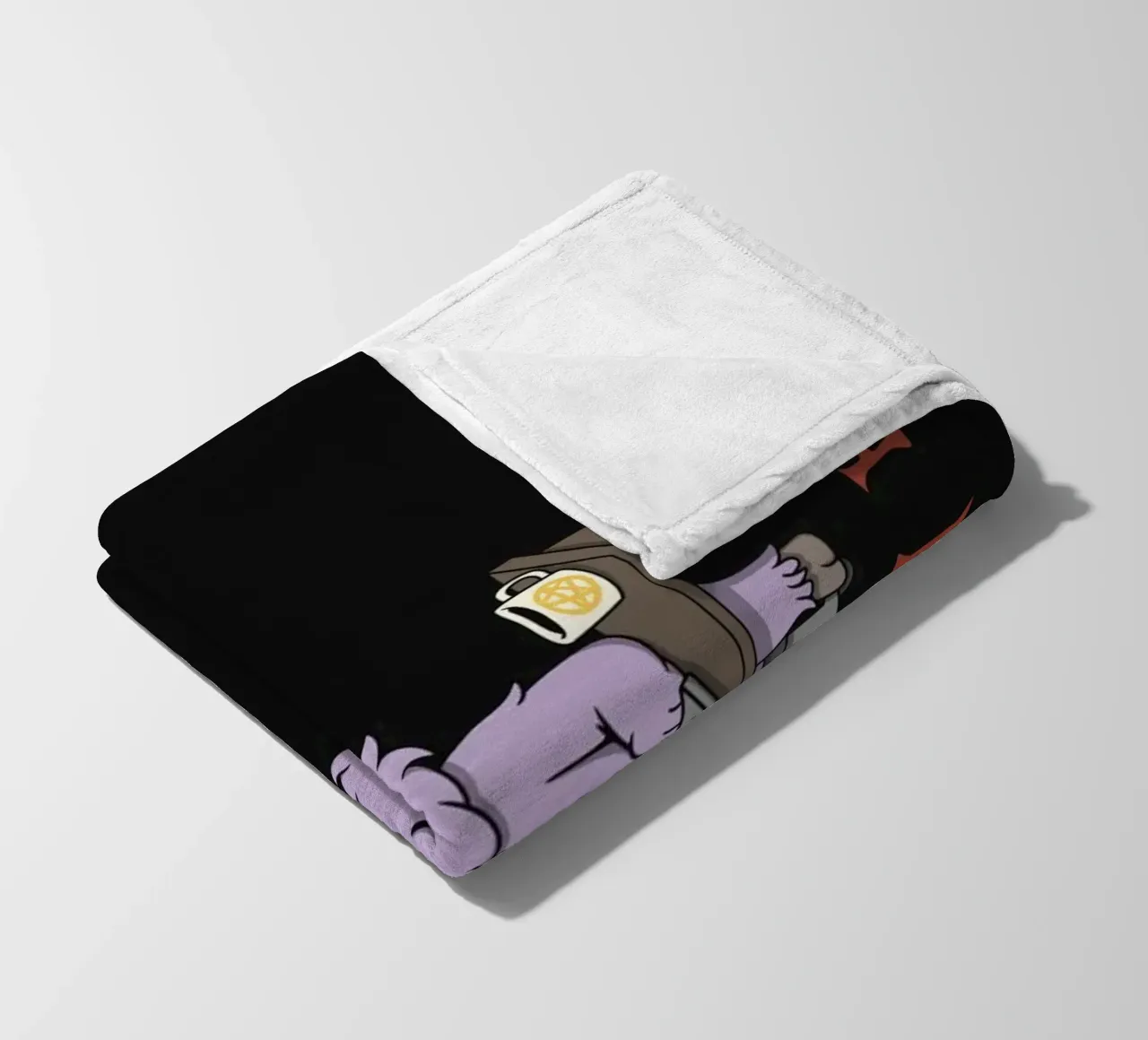 Work from Hell fleece blanket by Loobs