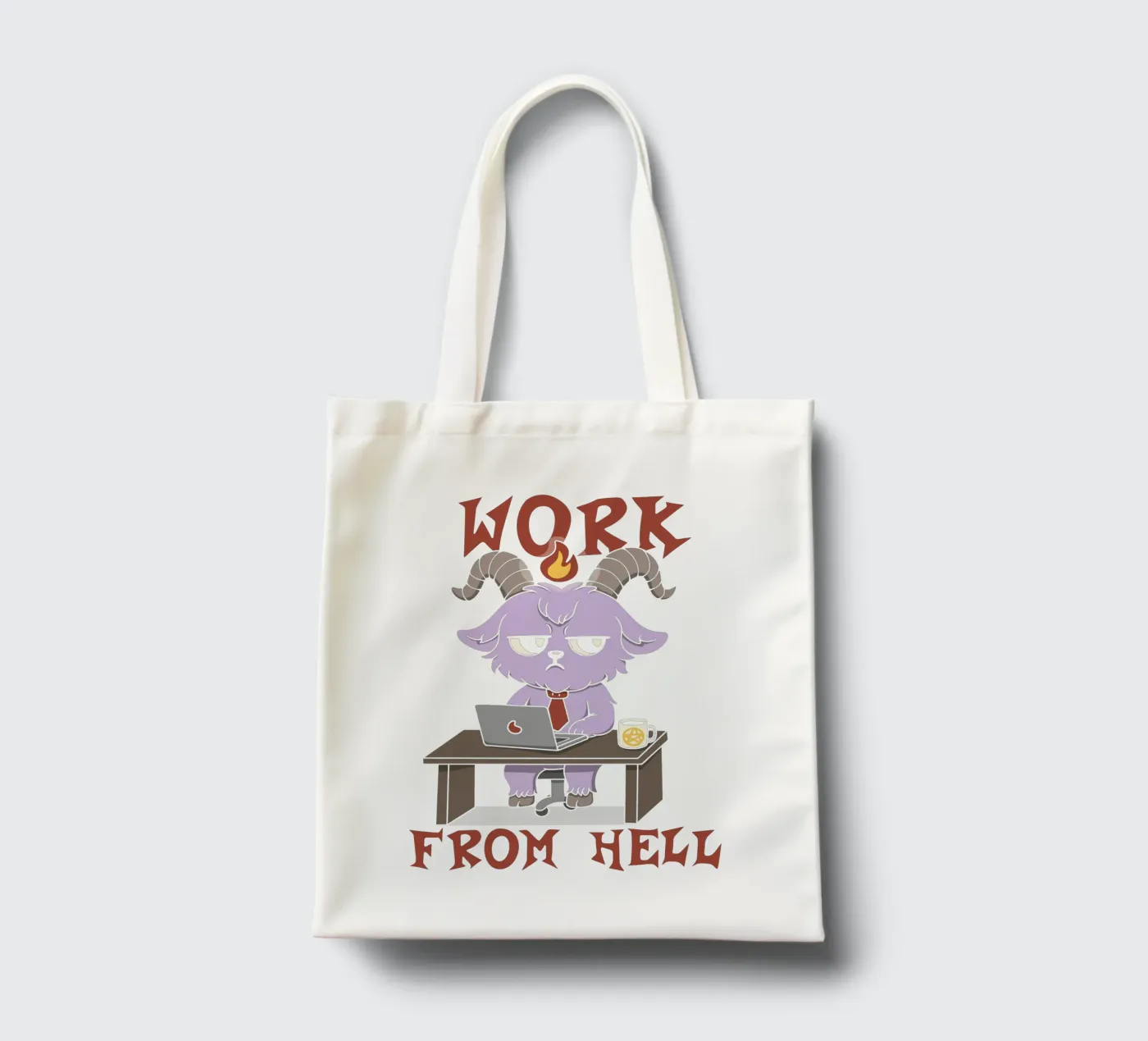 Work from Hell tote bag by Loobs