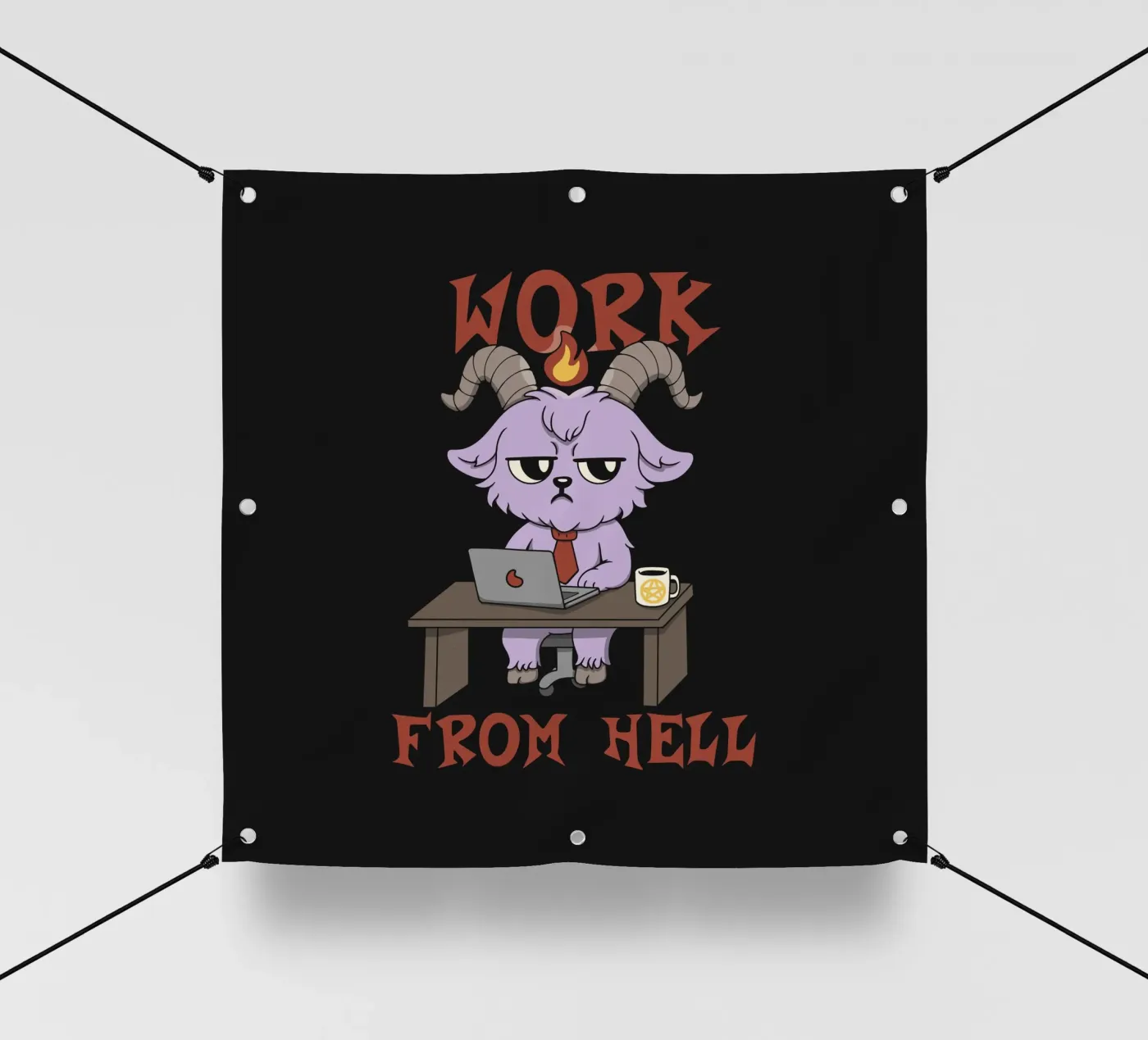 Work from Hell pvc cover by Loobs