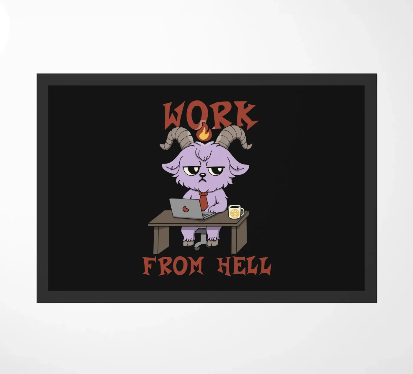 Work from Hell paillasson de Loobs
