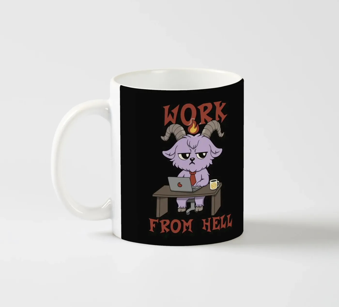 Work from Hell ceramic mug by Loobs