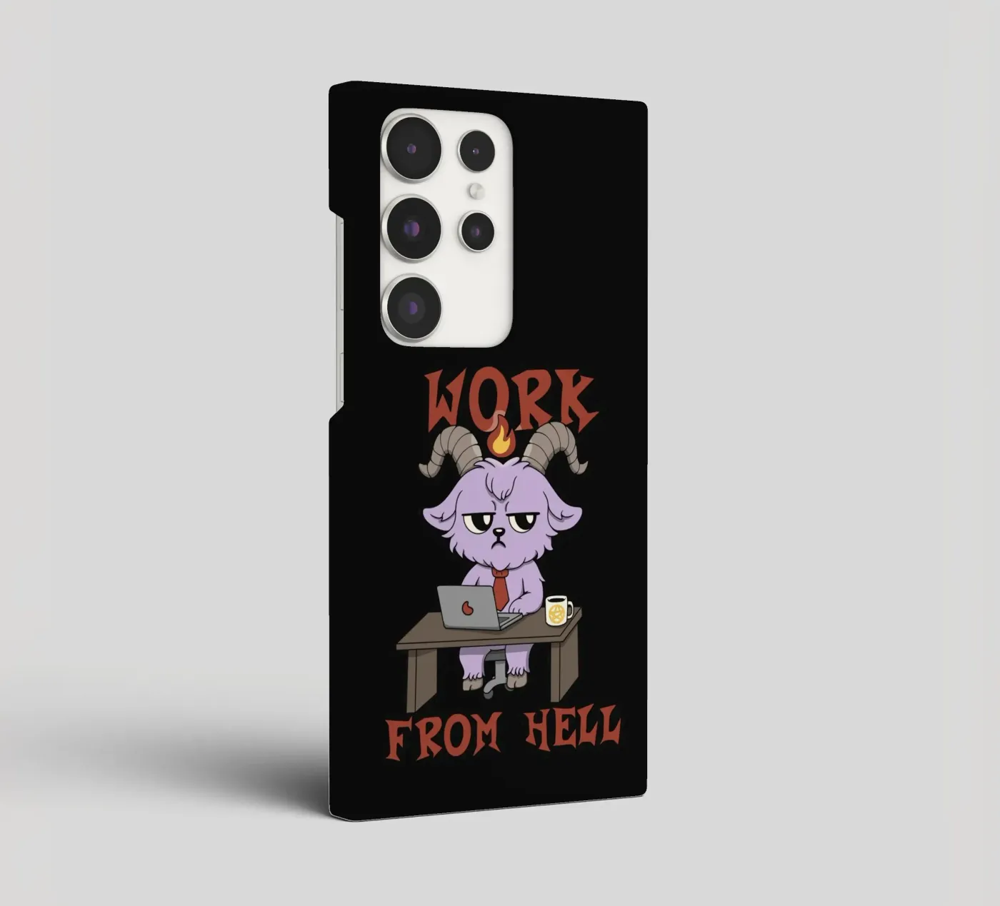 Work from Hell samsung phone case by Loobs