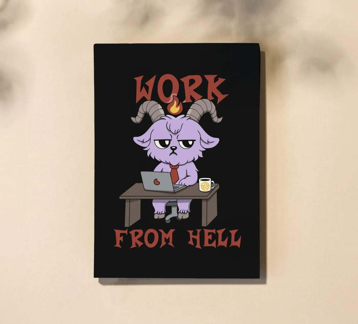 Arbeit aus der Hölle Notizbuch von Loobs