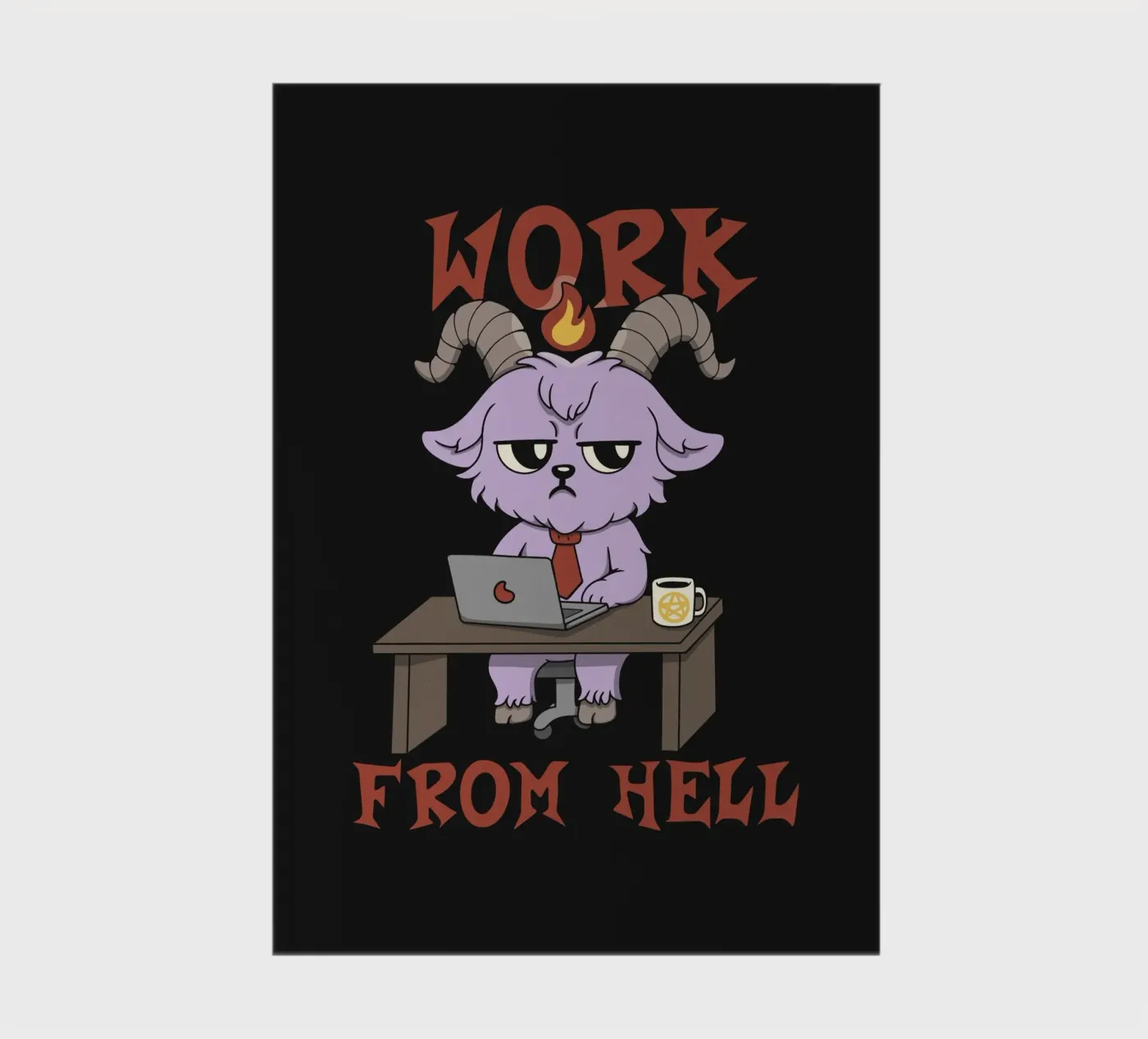 Work from Hell quaderno da Loobs