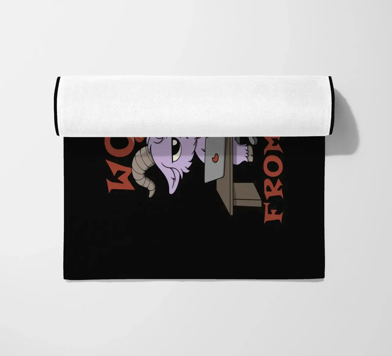Work from Hell beach towel by Loobs