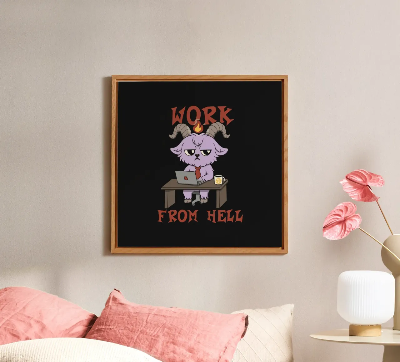 Work from Hell forex plate by Loobs