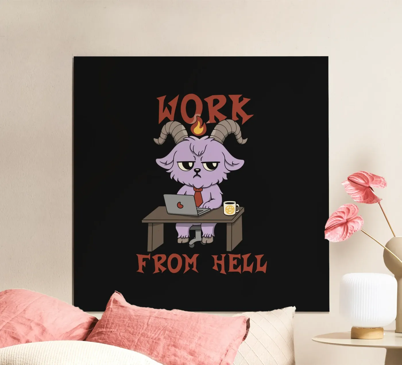 Work from Hell hahnemühle by Loobs