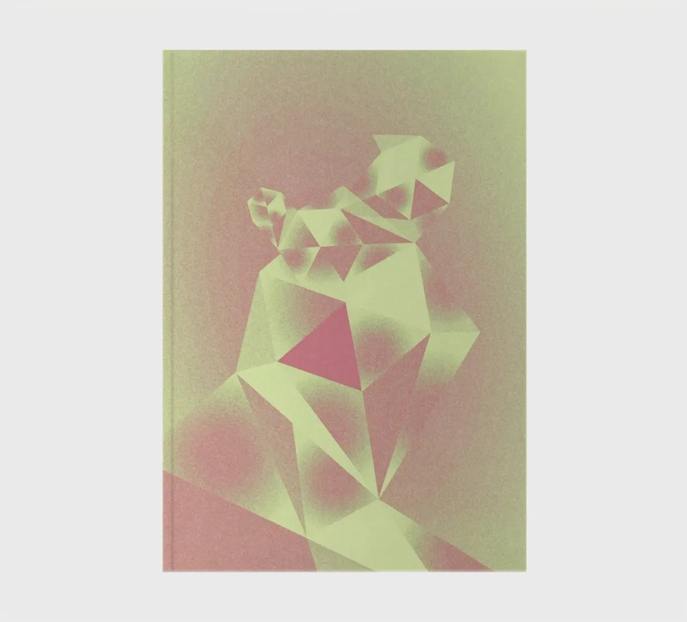 Crystals yellow notebook by Andreas Jarner