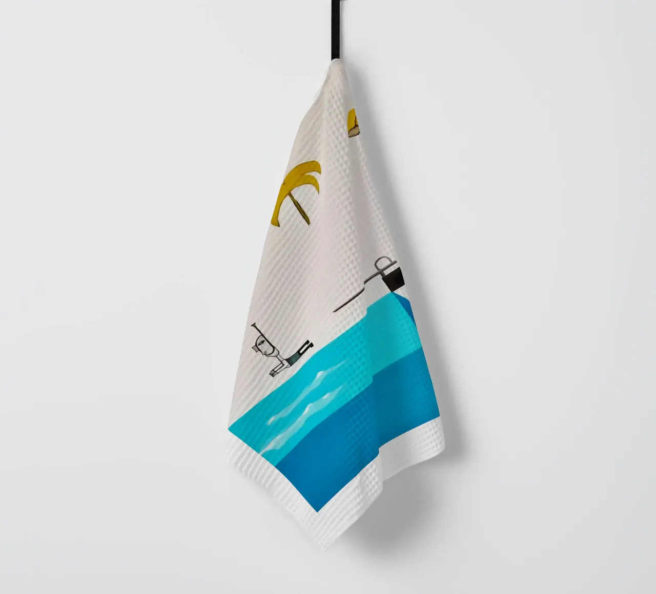 The Small Diver canovaccio da cucina da Leslie Greenrod