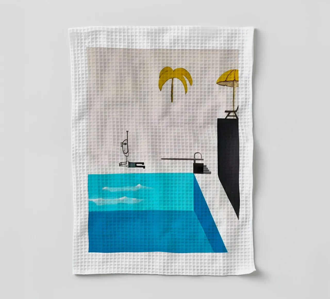 The Small Diver canovaccio da cucina da Leslie Greenrod