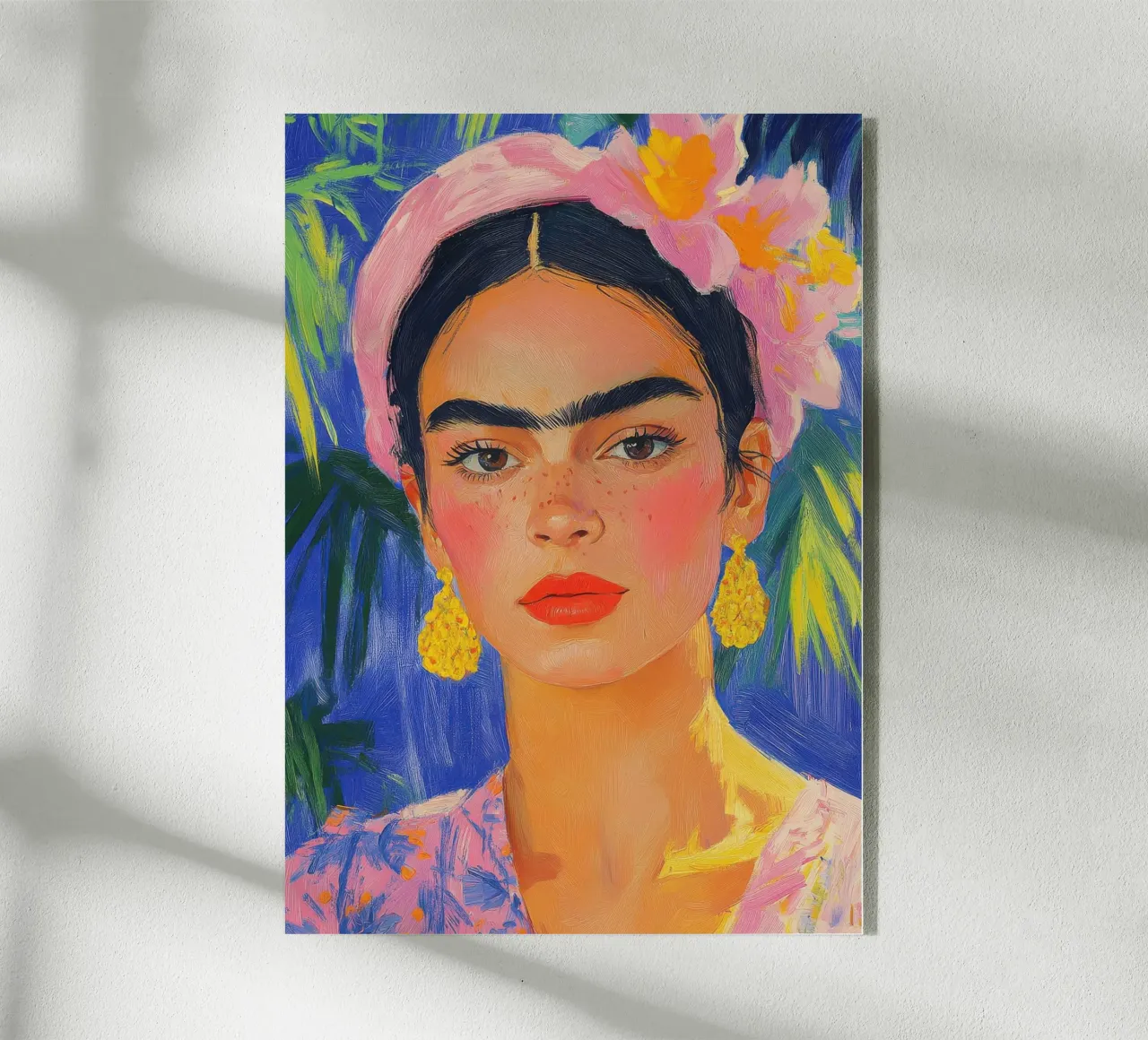 Frida Kahlo plexiglass da Fantasias Florales