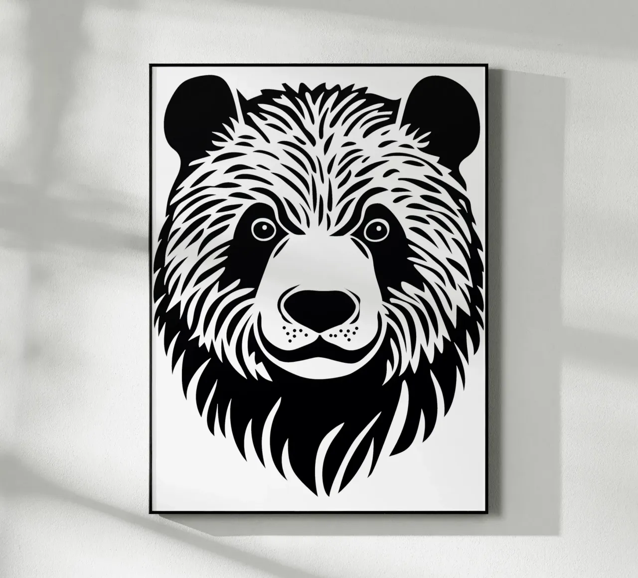 Panda Portrait plexiglass da Autofocus