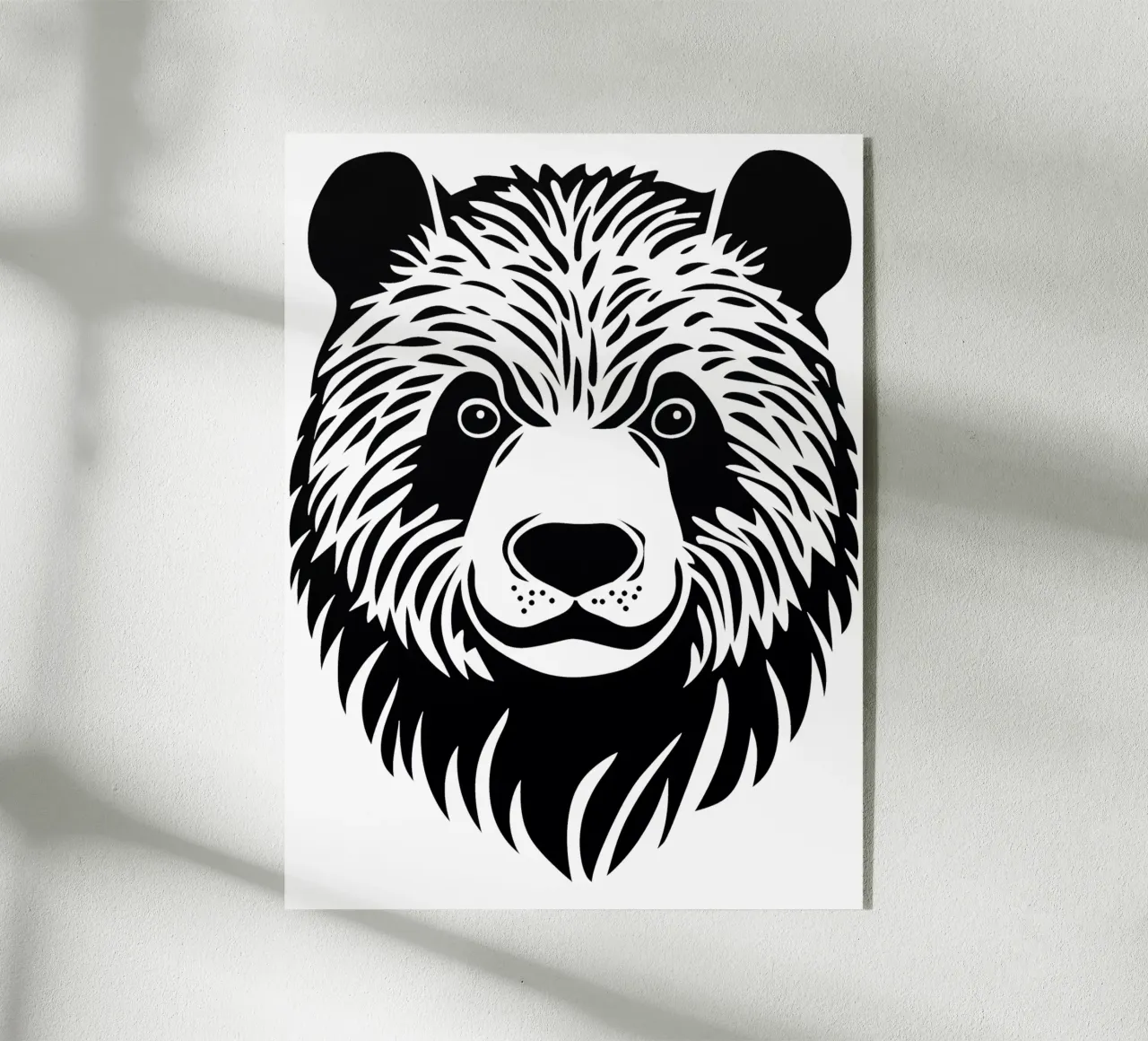 Panda Portrait plexiglass da Autofocus