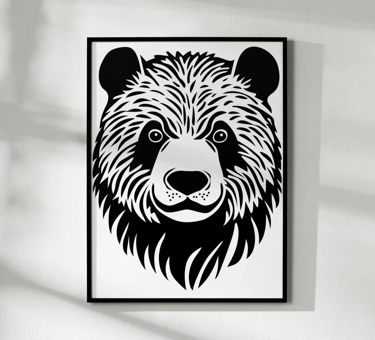 Panda Portrait carta hahnemühle da Autofocus
