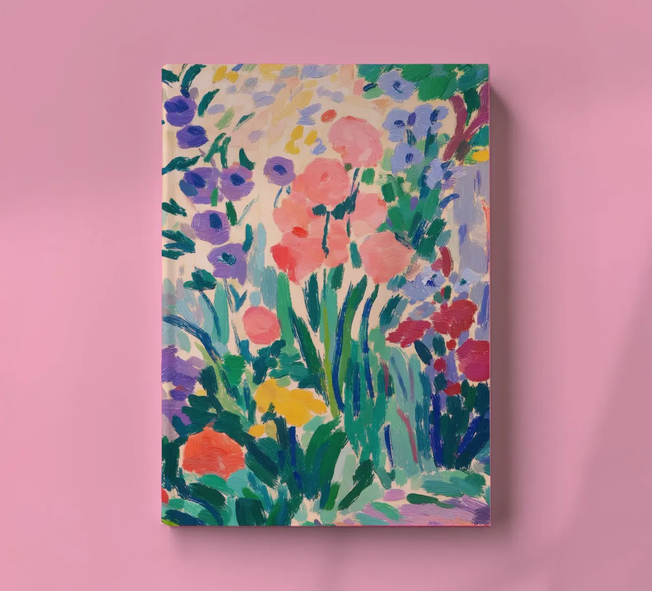 Spring in the garden notebook by Nikis Art Studio