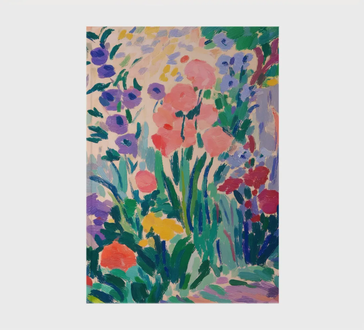 Spring in the garden notebook by Nikis Art Studio