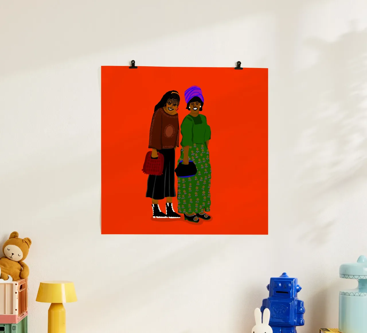 Zusterschap poster van Keva Epale