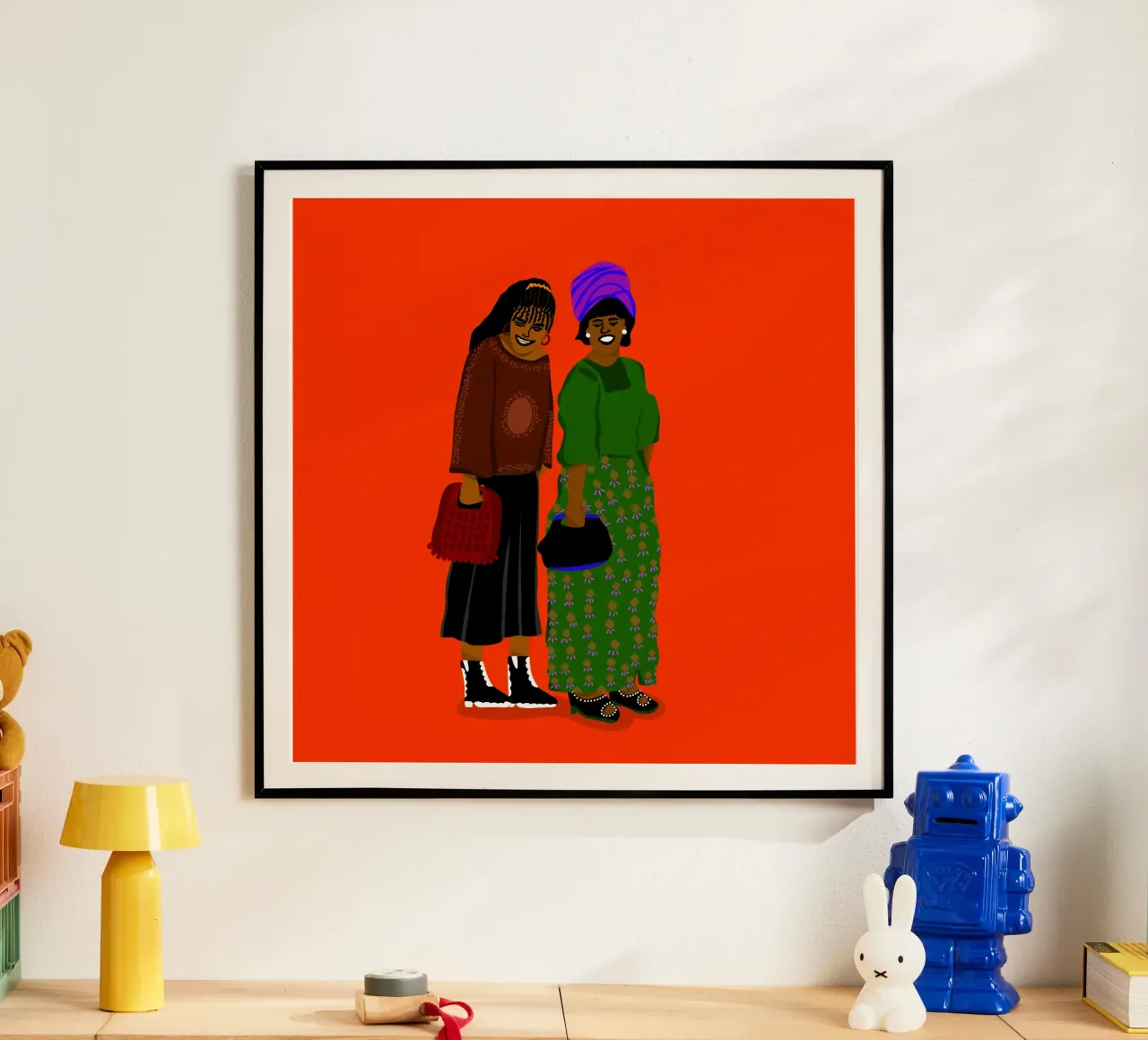 Zusterschap poster van Keva Epale