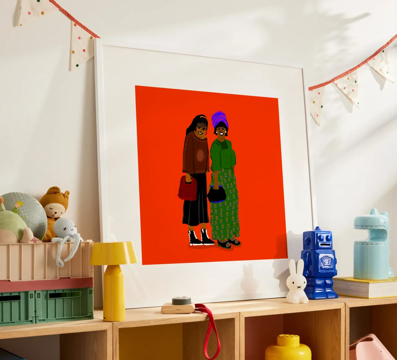 Zusterschap poster van Keva Epale