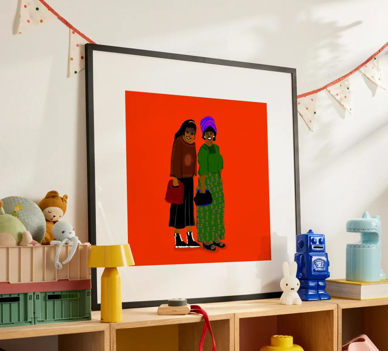 Zusterschap poster van Keva Epale