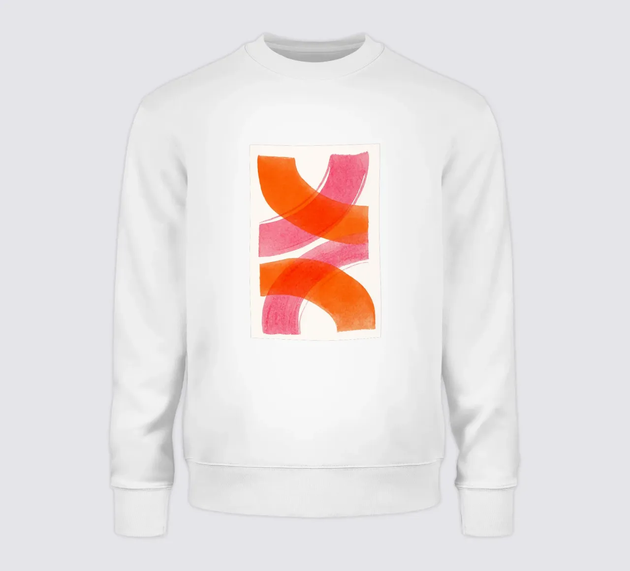 Strutture di linee artistiche felpa da Carinaprint