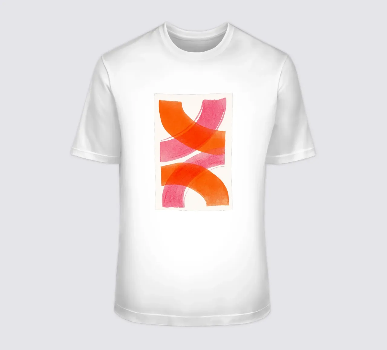 Strutture di linee artistiche t-shirt da Carinaprint