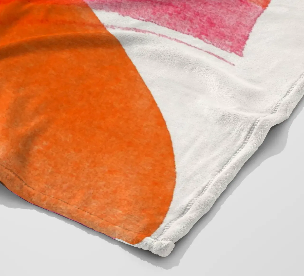 Strutture di linee artistiche coperta in pile da Carinaprint