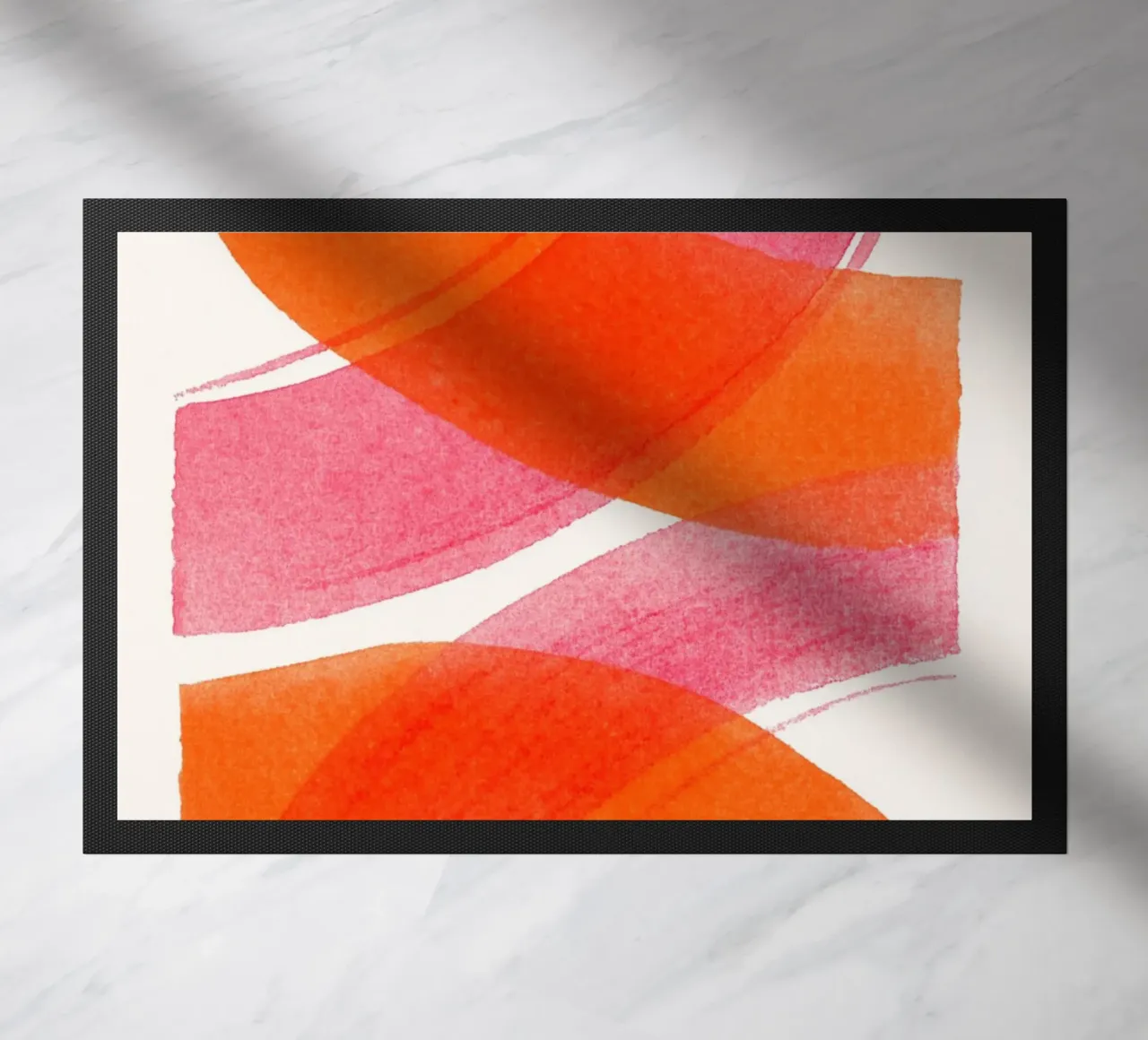 Strutture di linee artistiche zerbino da Carinaprint