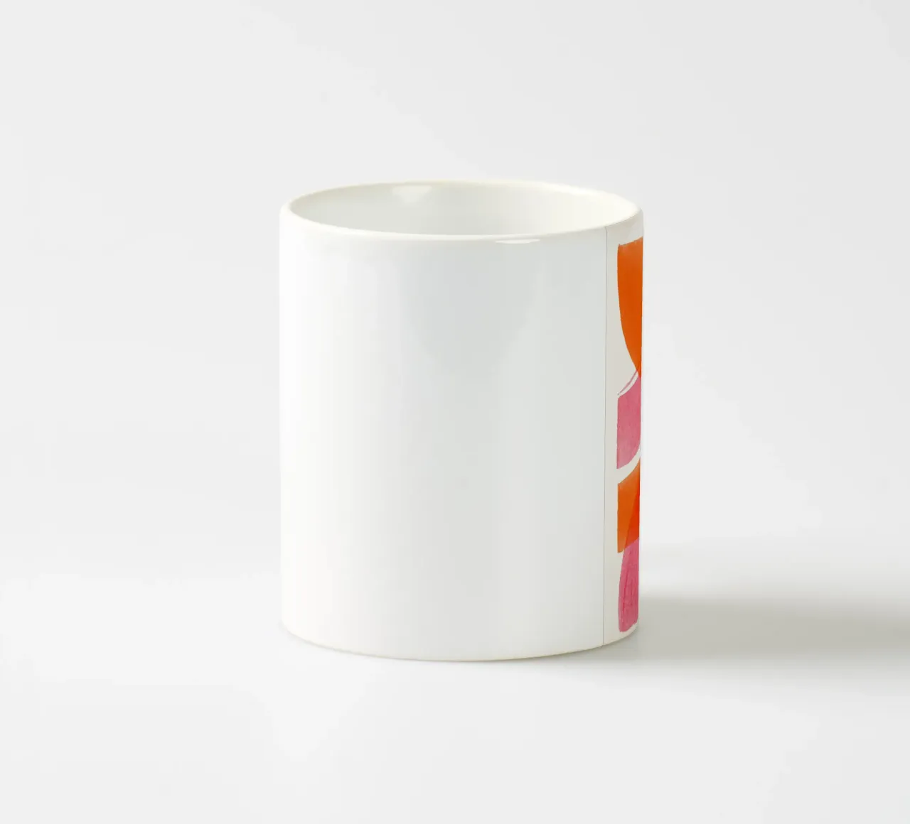 Strutture di linee artistiche tazza in ceramica da Carinaprint