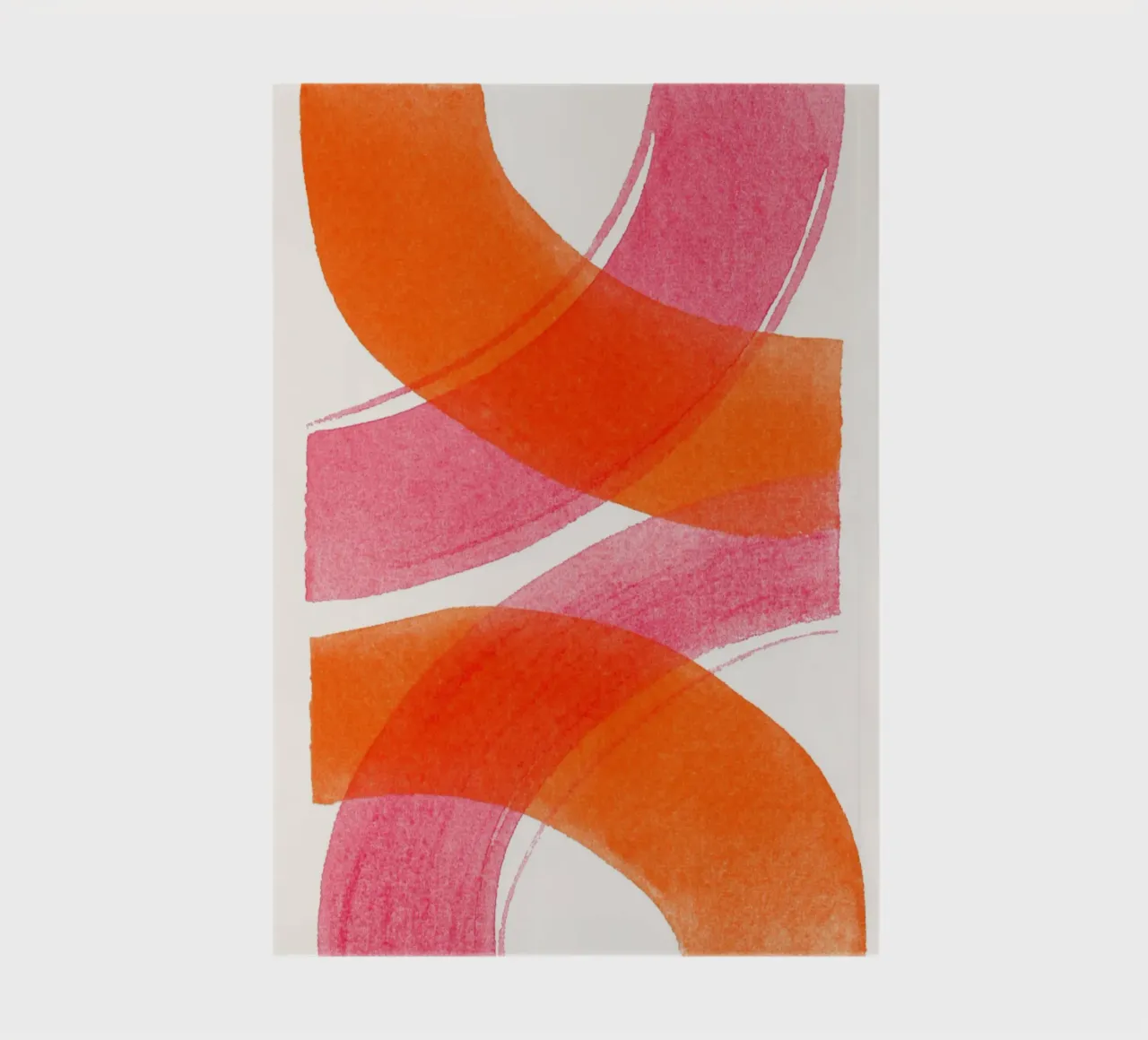 Artistic line structures notebook by Carinaprint