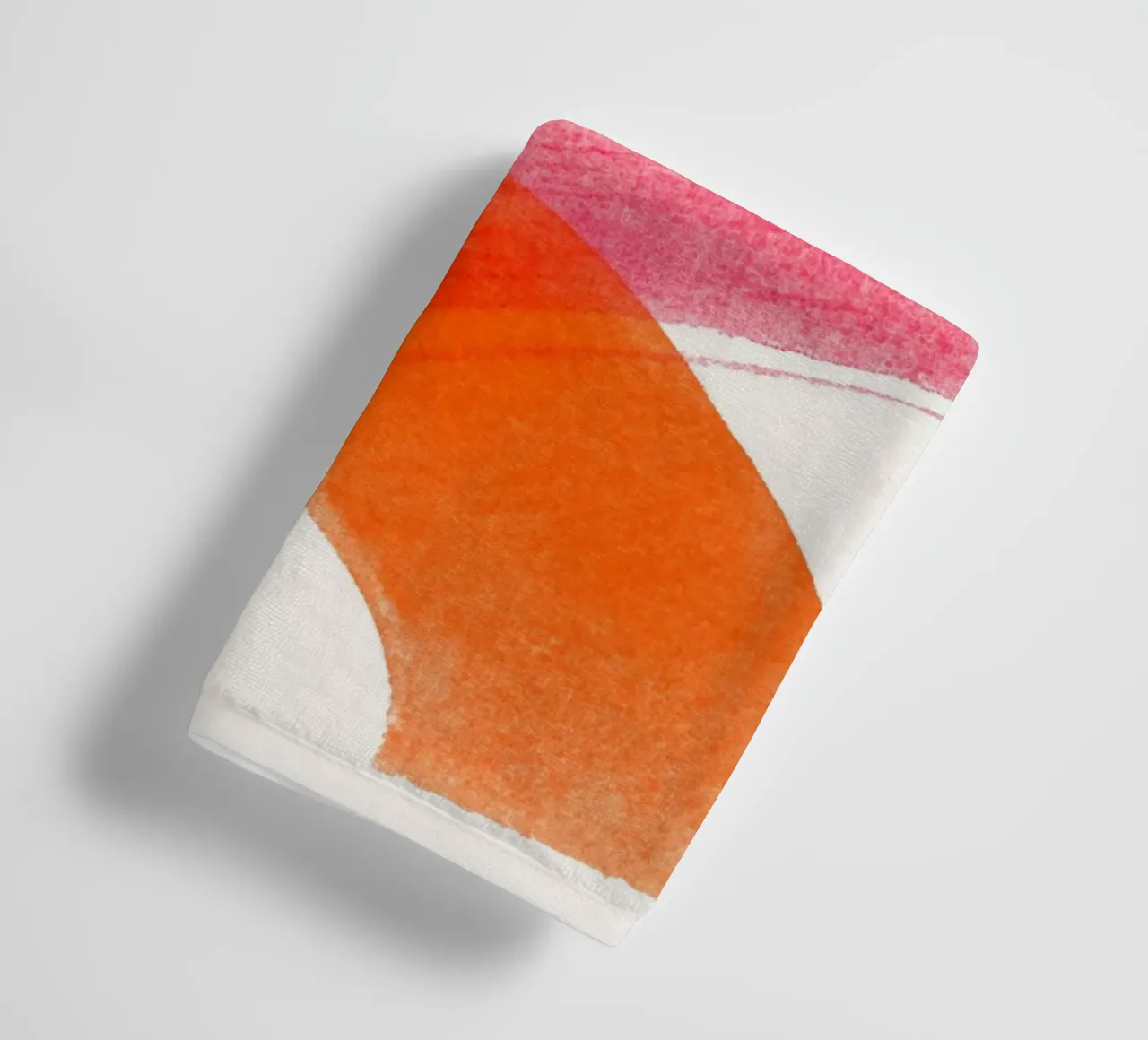 Artistic line structures towel by Carinaprint