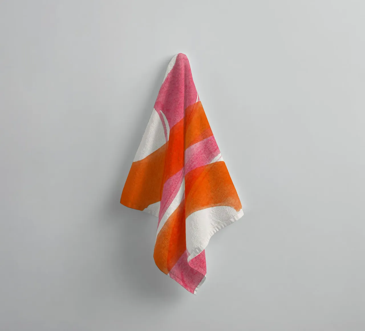 Artistic line structures towel by Carinaprint