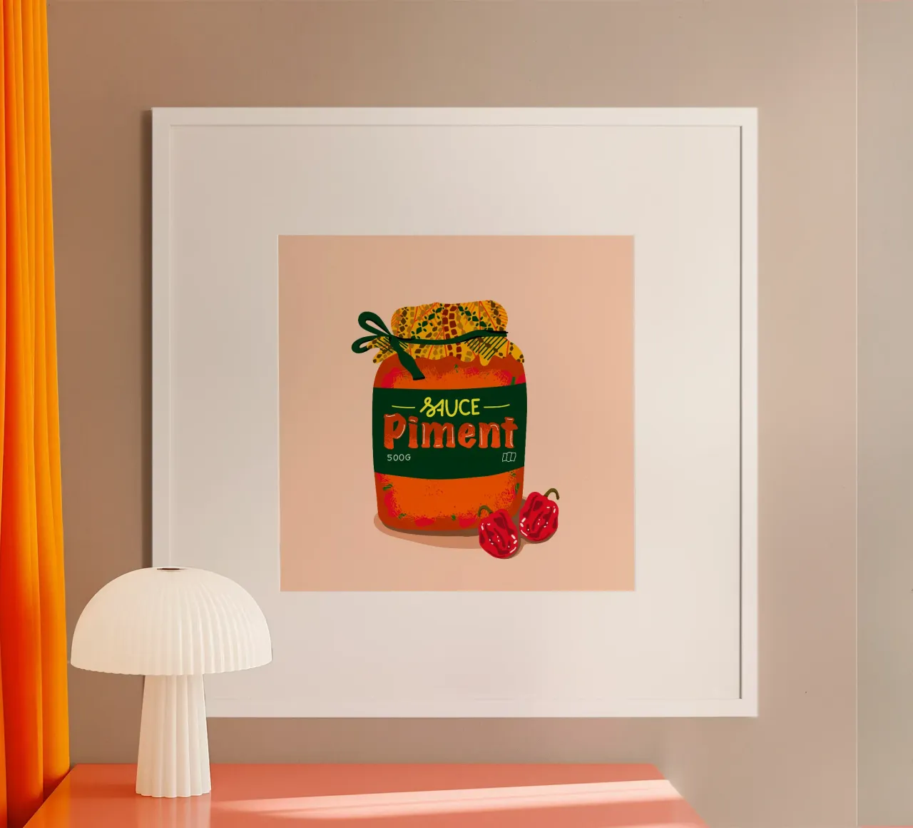 Salsa piment carta hahnemühle da Keva Epale
