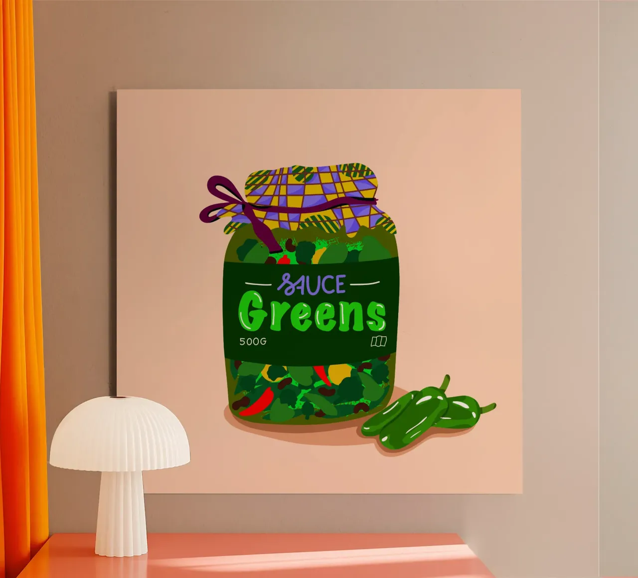 Salsa verde alluminio dibond da Keva Epale