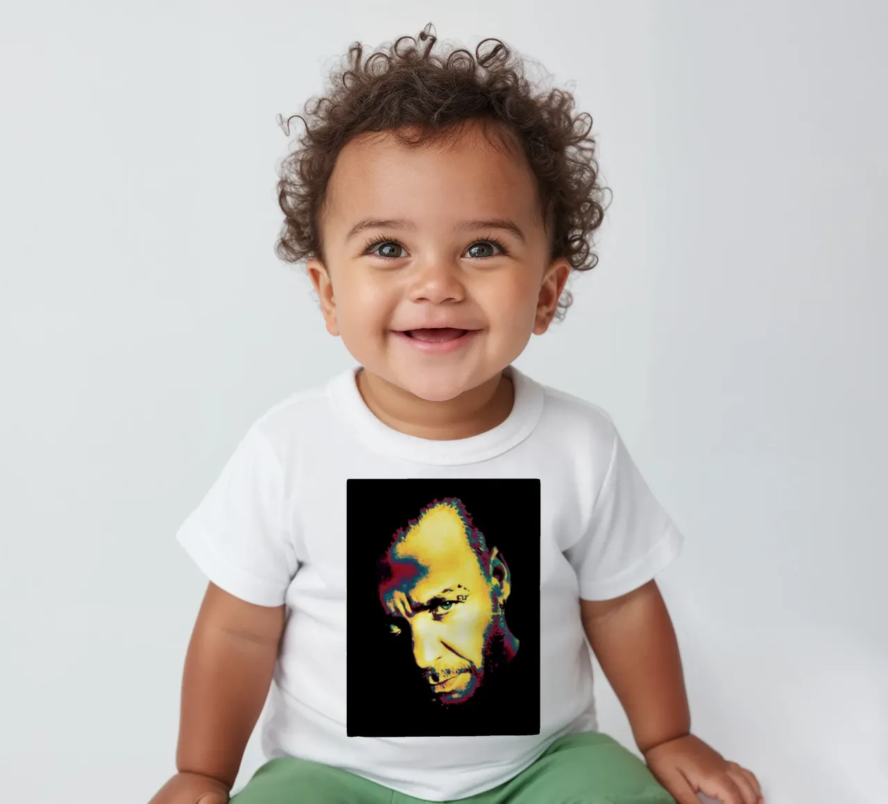 Till Lindemann ritratto maglietta neonato da Lembayung art