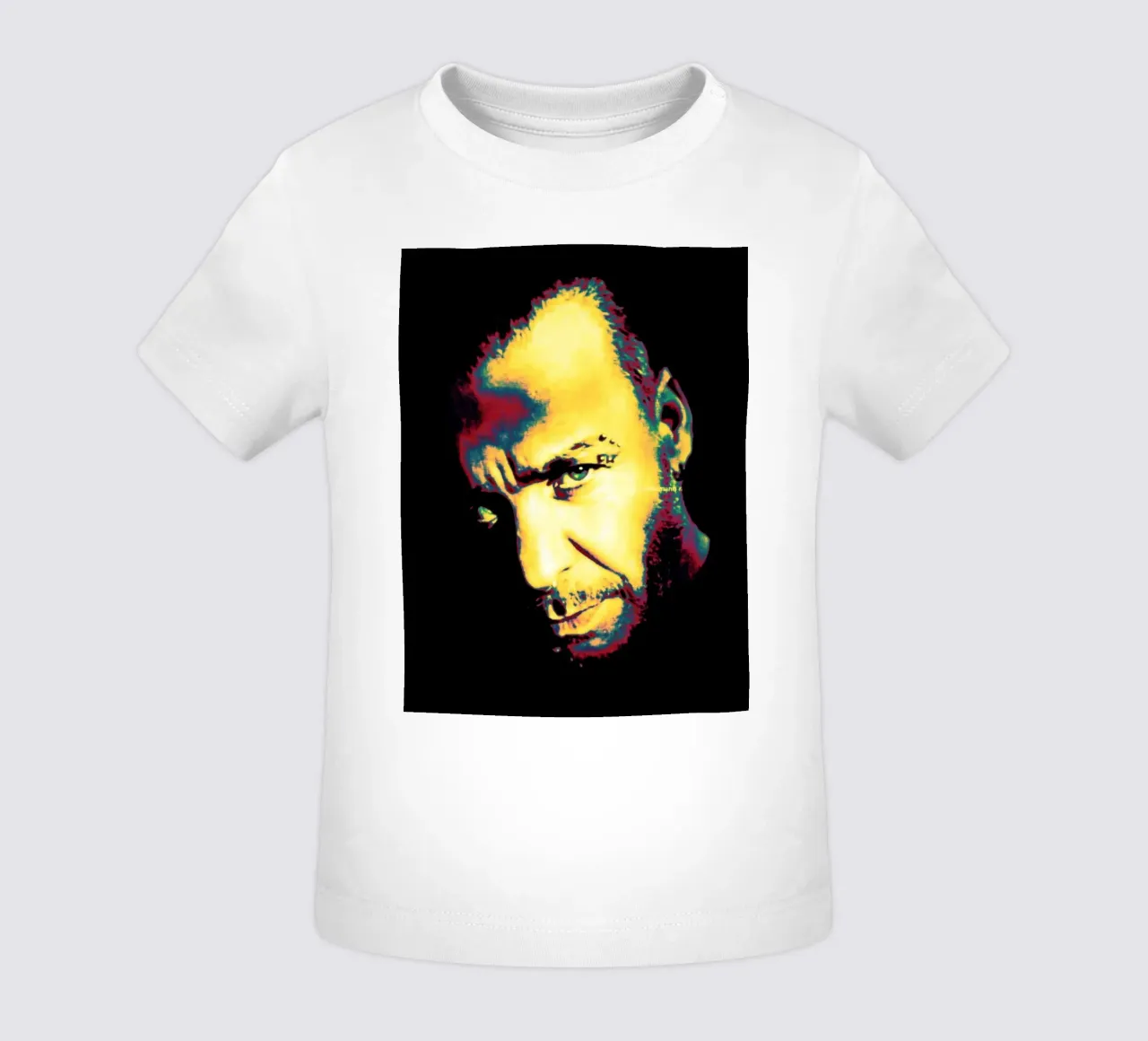 Till Lindemann ritratto maglietta neonato da Lembayung art