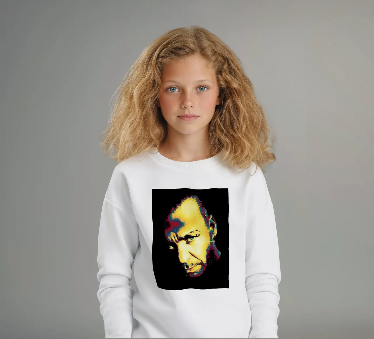 Ritratto di Tim Lindemann felpa bambino da Lembayung art