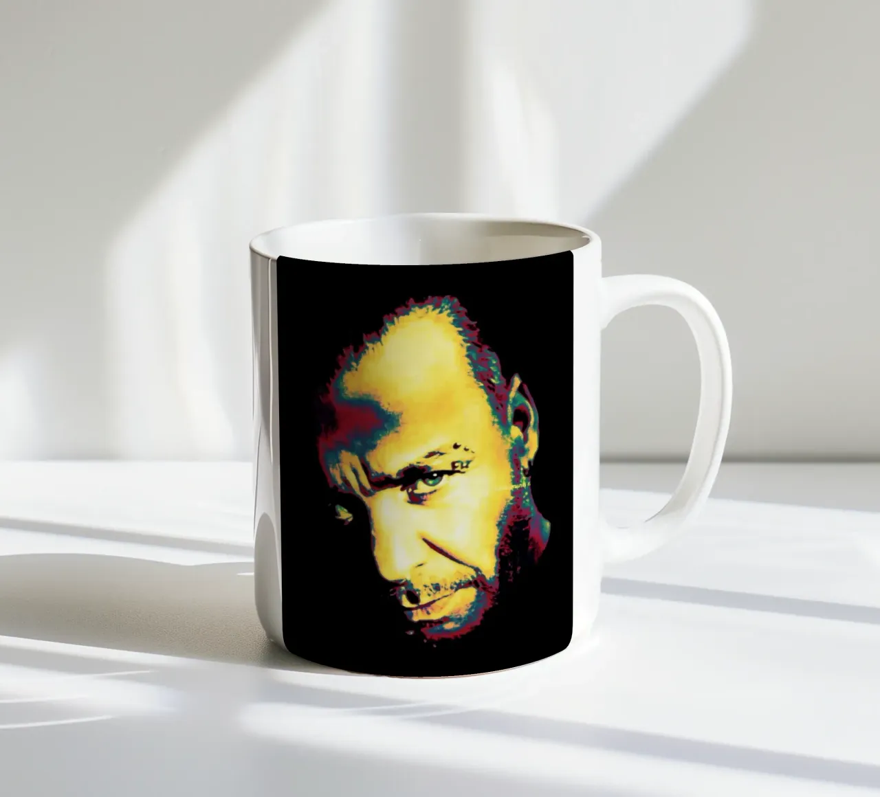 Ritratto di Tim Lindemann tazza in ceramica da Lembayung art