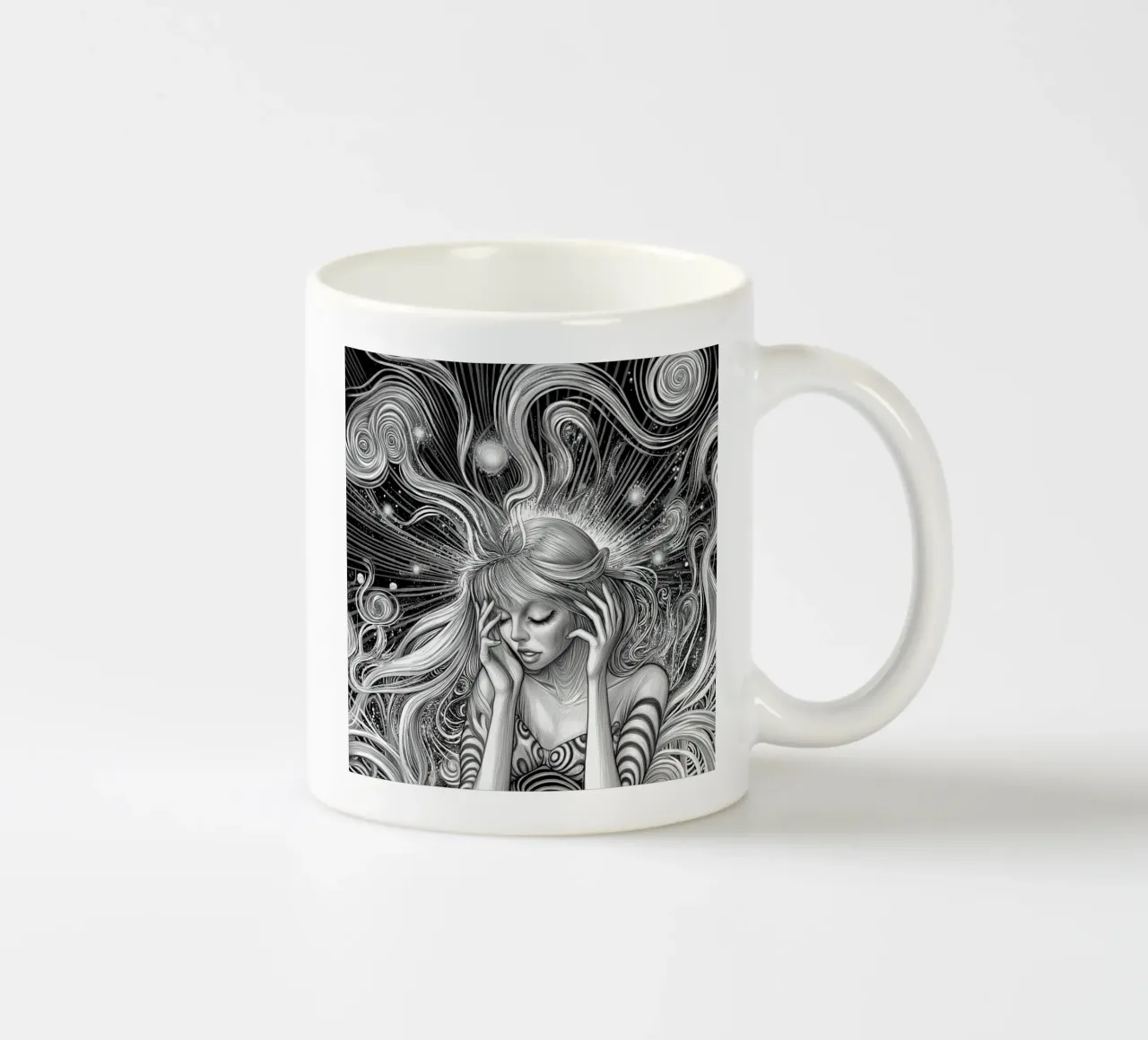 Mente occupata tazza in ceramica da Motivate-Today