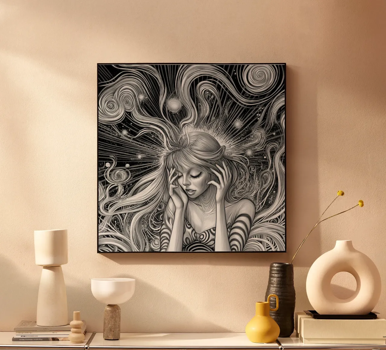 Mente occupata plexiglass da Motivate-Today