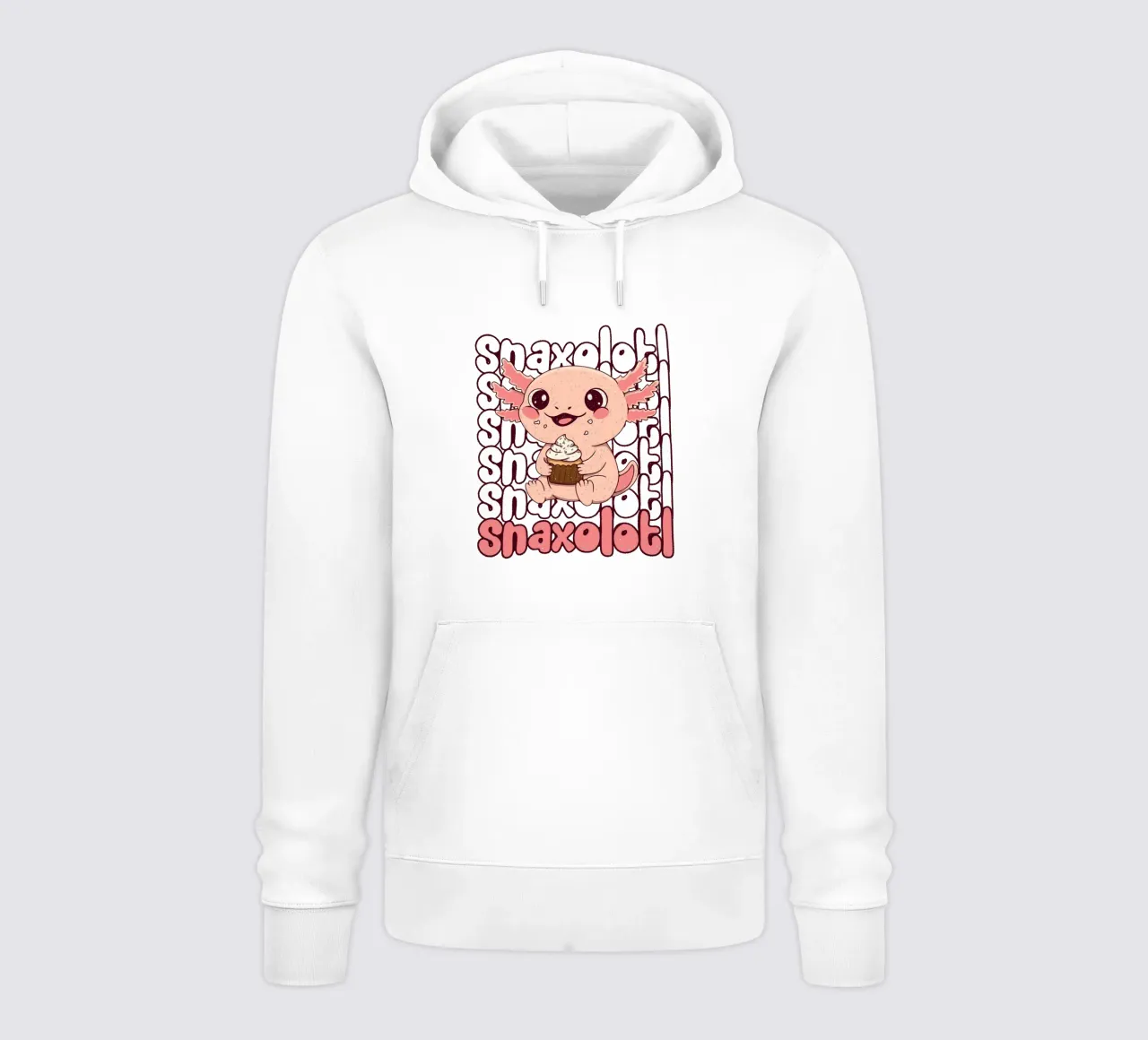 Snaxolotl felpa con cappuccio da Loobs