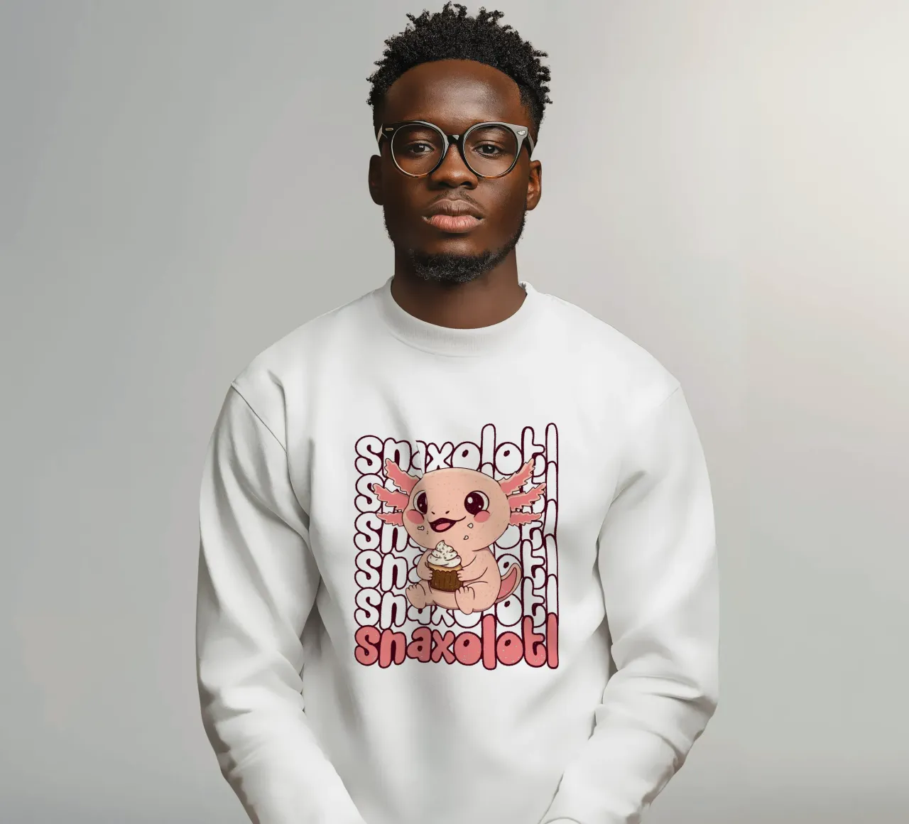 Snaxolotl sudadera de Loobs
