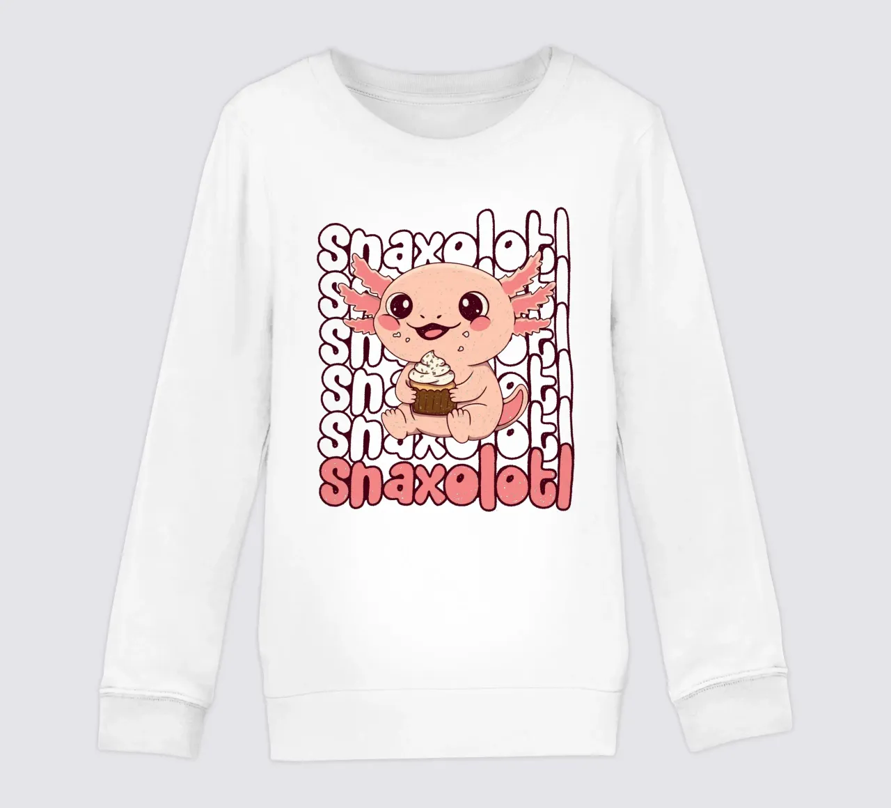 Snaxolotl felpa bambino da Loobs