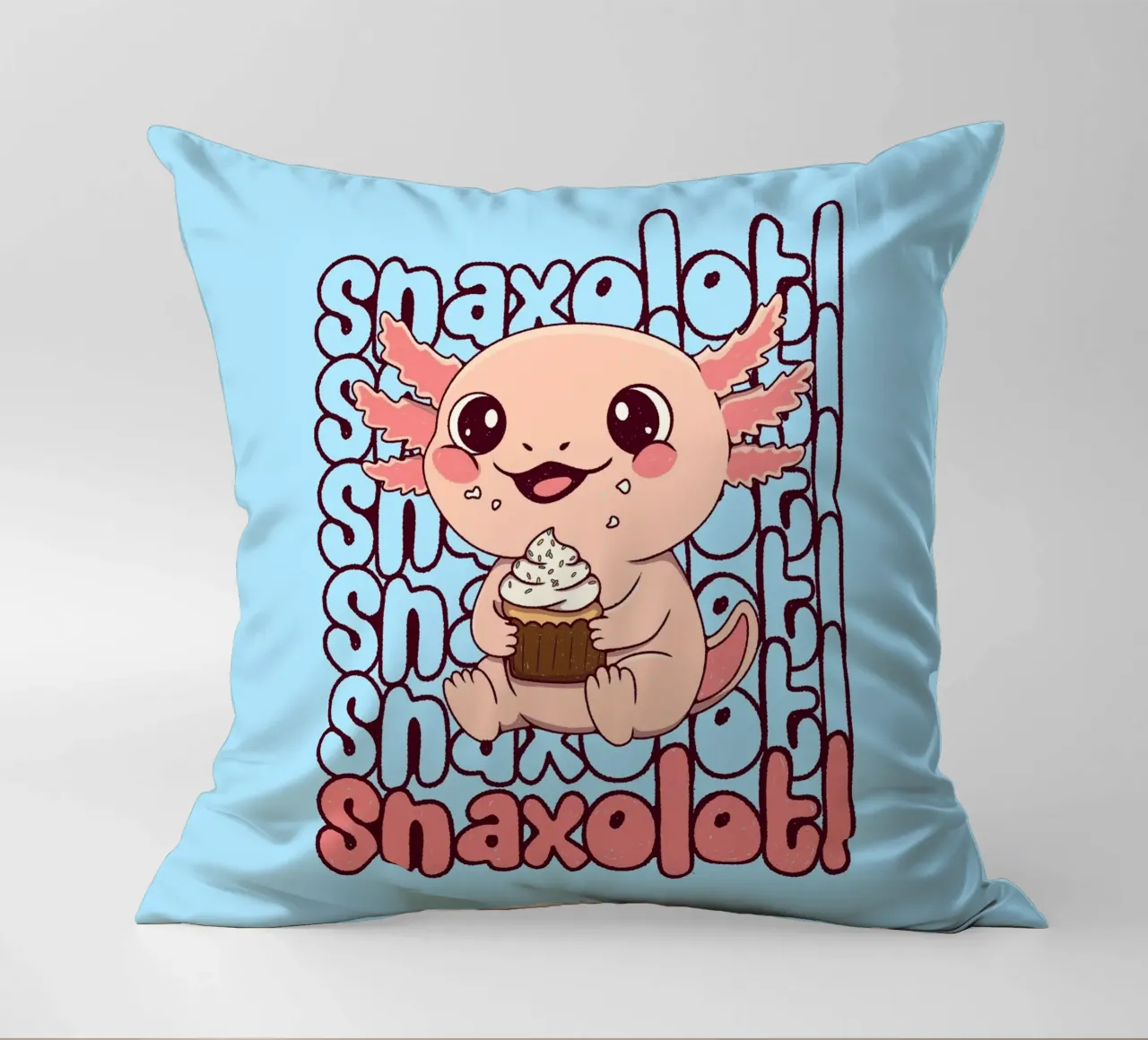 Snaxolotl cuscino da Loobs