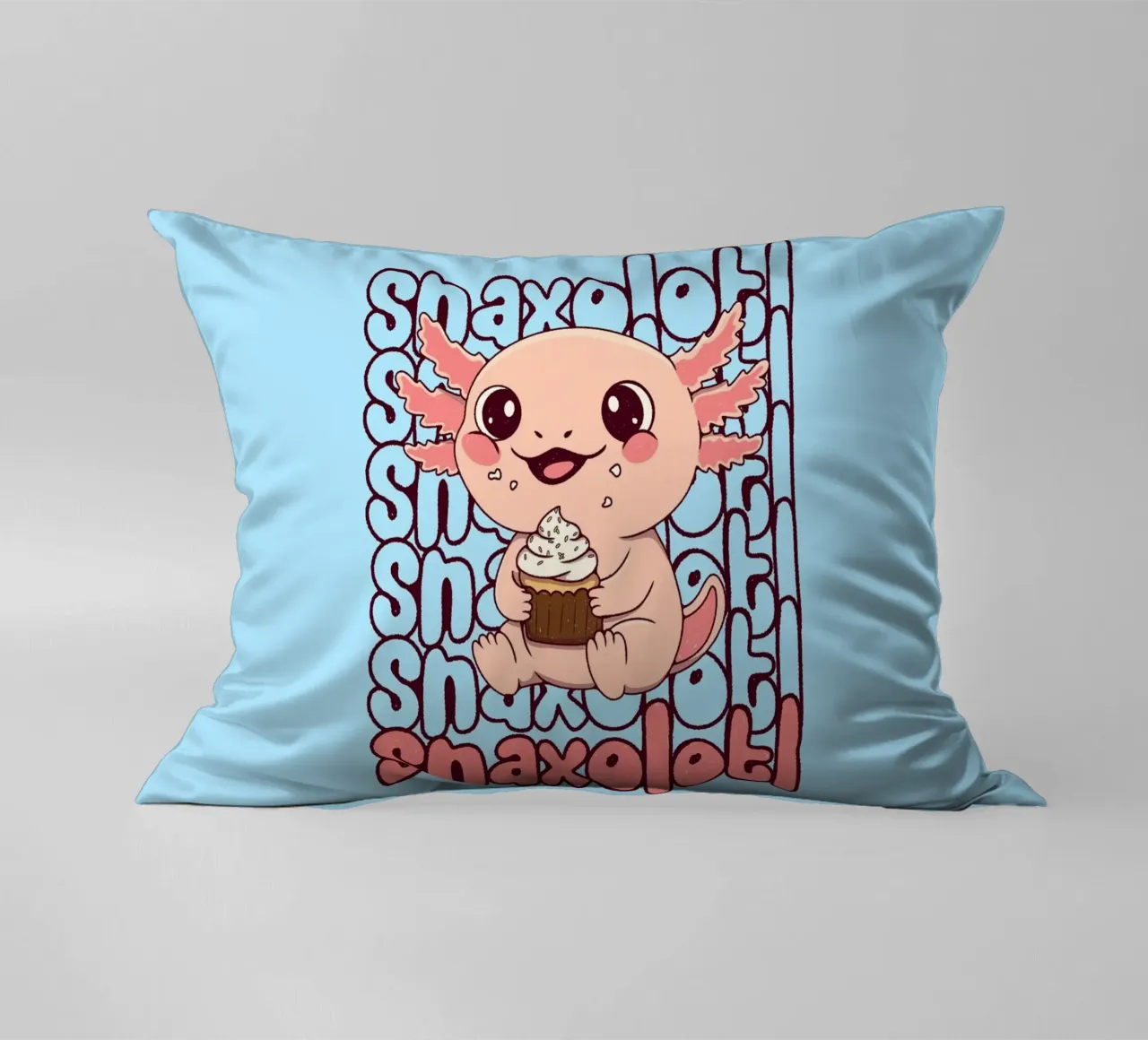 Snaxolotl cuscino da Loobs