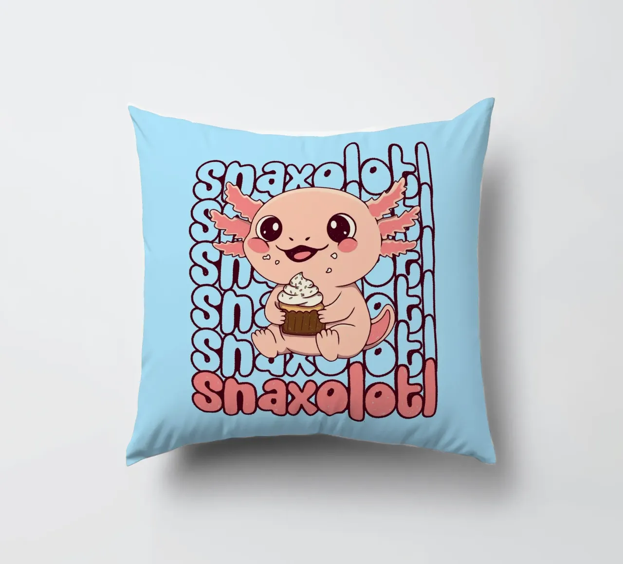 Snaxolotl cuscino da Loobs