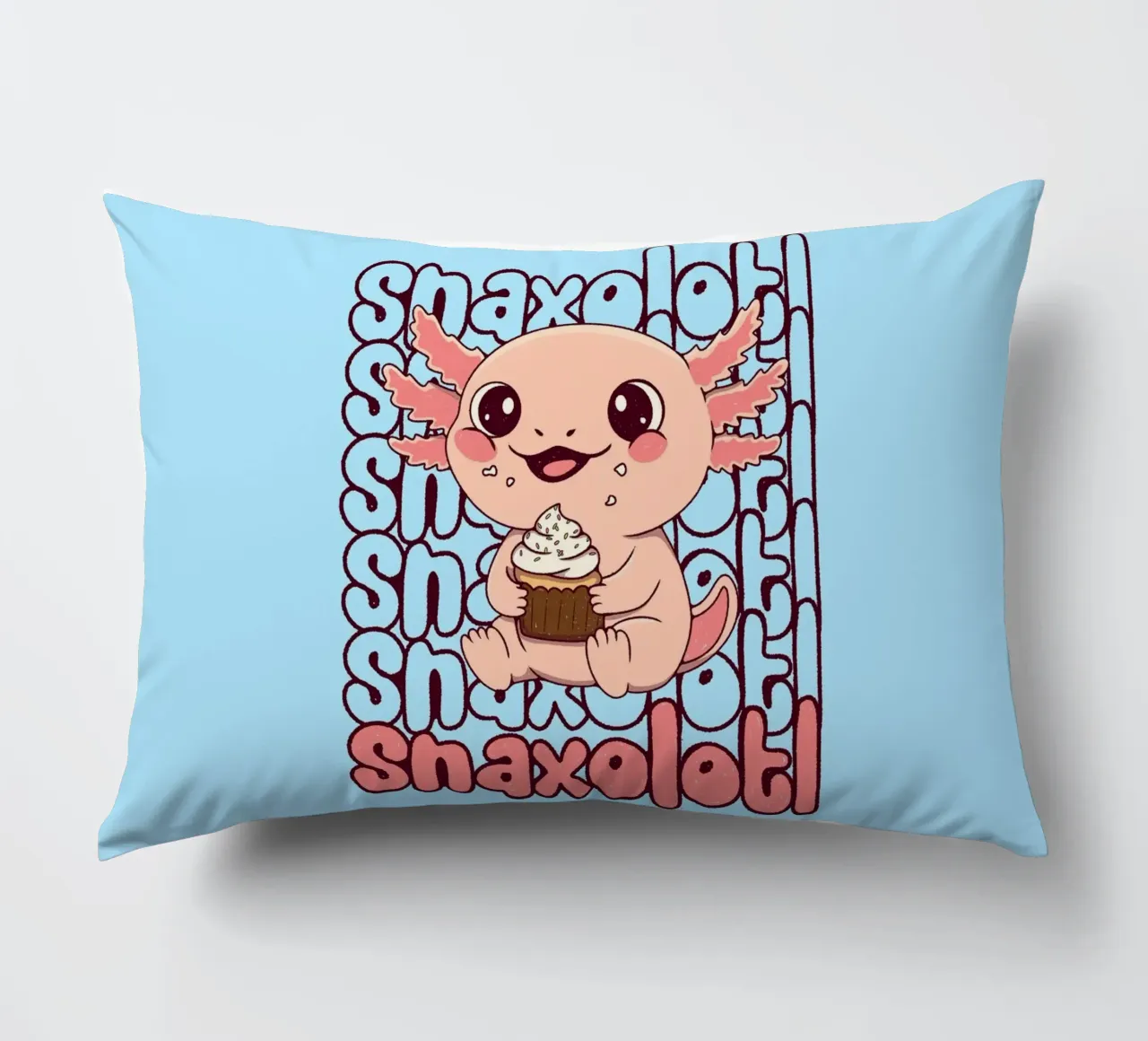 Snaxolotl cuscino da Loobs